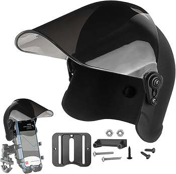 Helm + Telefoonhouder Combo